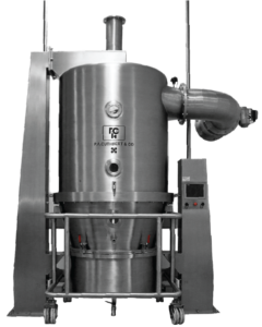 Processing Equipment & Machinery 16 PACCO Fluid Bed Dryer for efficient drying and cooling in pharmaceutical, food, and chemical industries