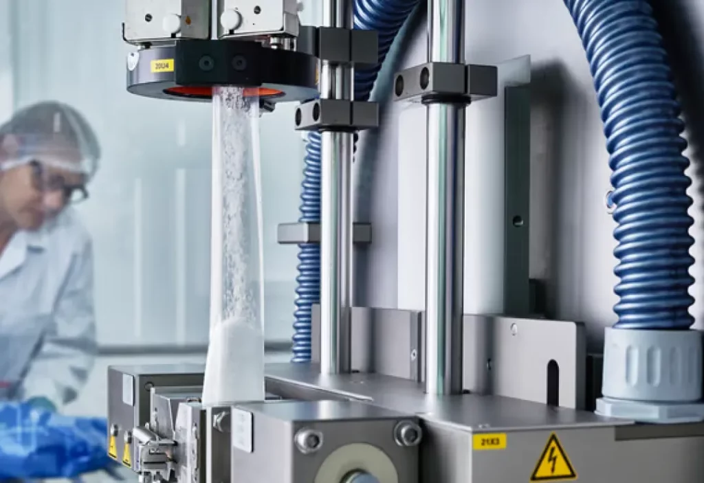 vacuum conveying in pharma